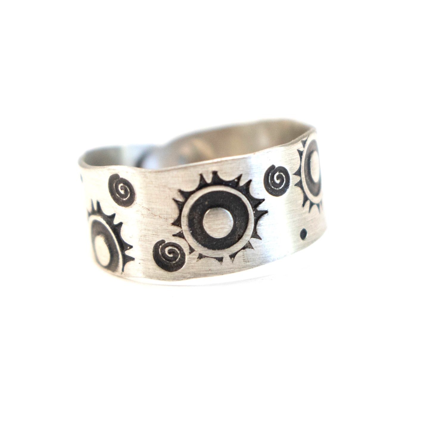 Sterling Silver Adjustable Band Ring-Womens-LittleGreenRoomJewelry-LittleGreenRoomJewelry